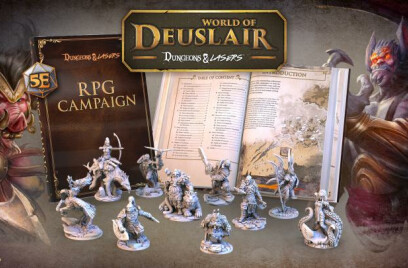 DUNGEONS & LASERS V: WORLD OF DEUSLAIR 5E - ANNOUNCEMENT
