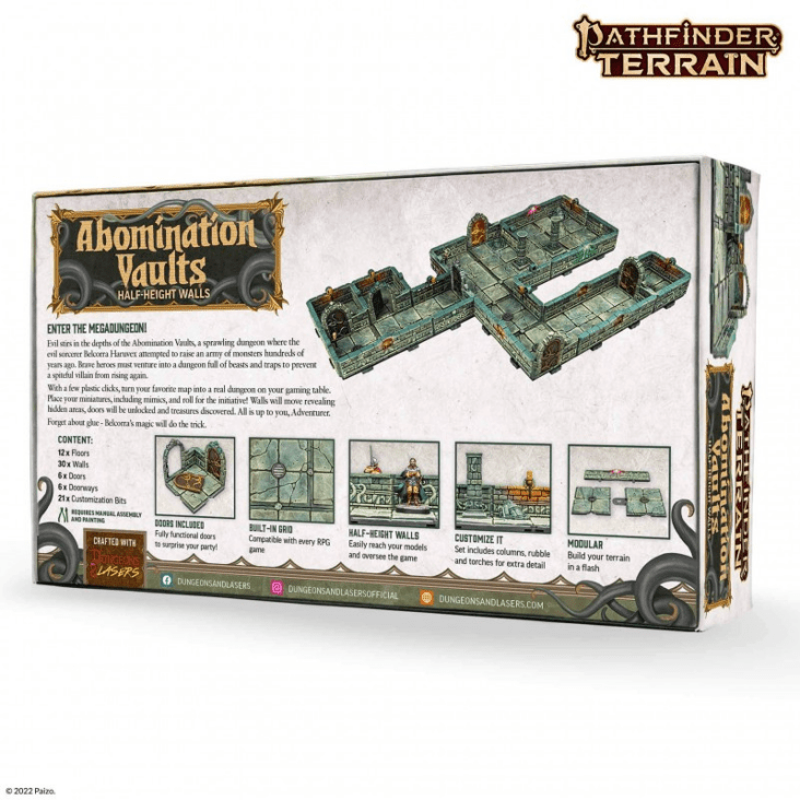 Abomination Vaults: Half-height Walls #2