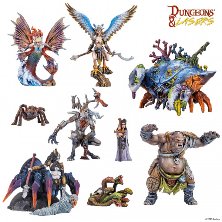 Fantasy Miniatures Set #4